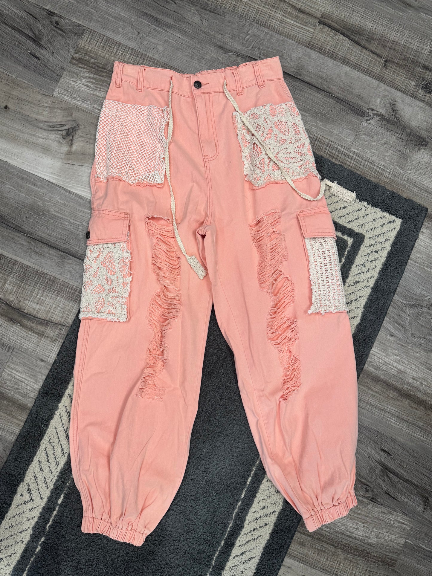 Peach Blush Joggers