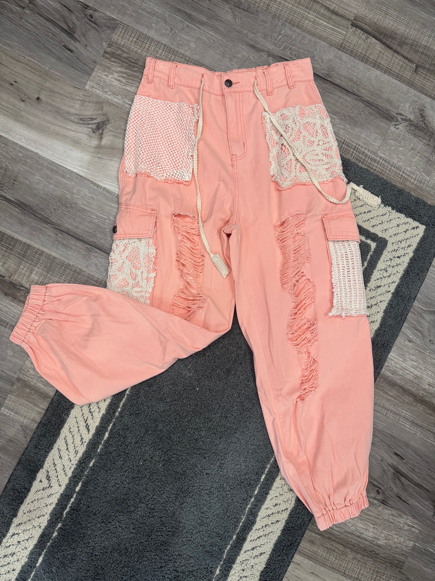 Peach Blush Joggers