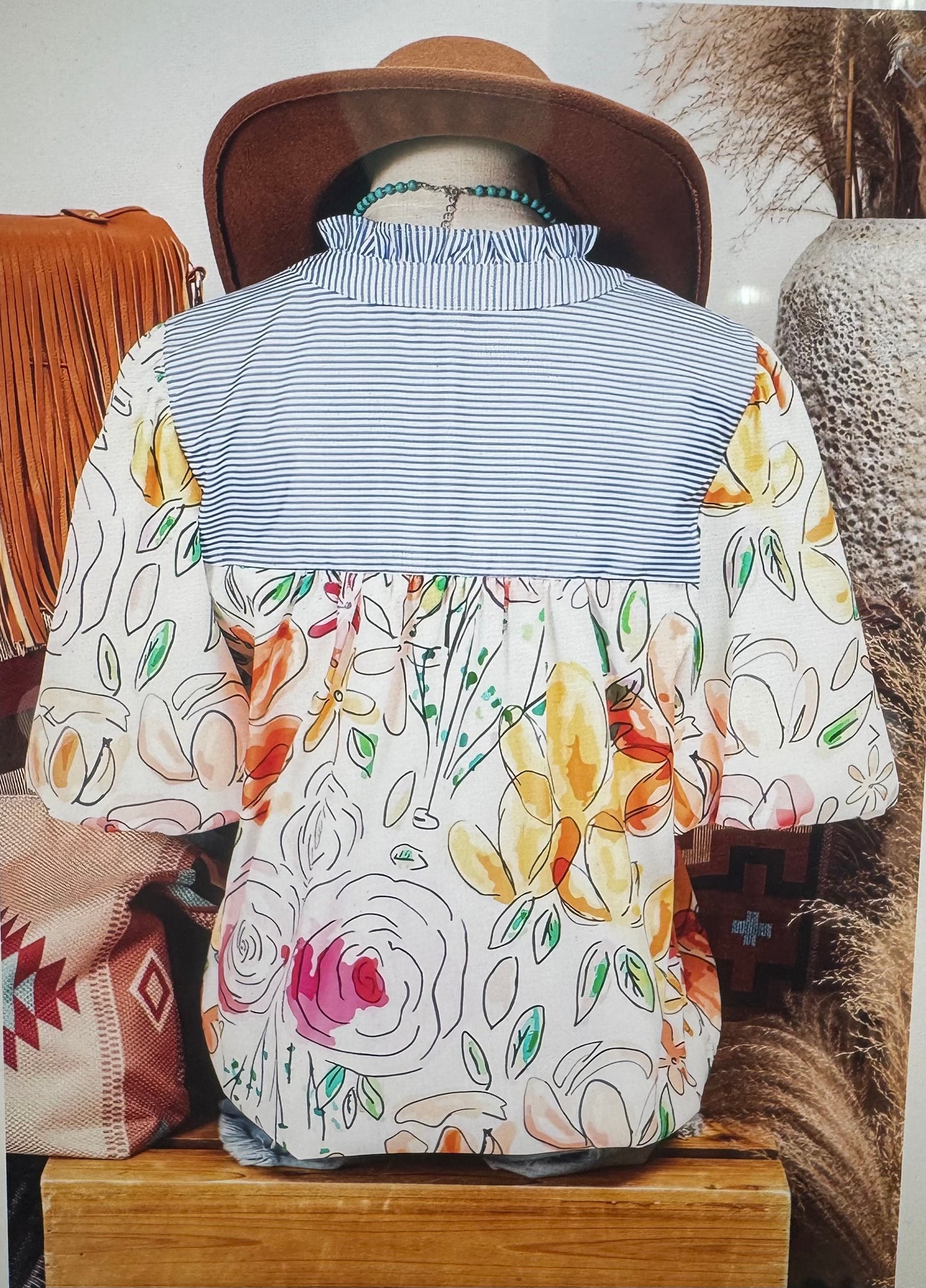 Sunday Tea Boho Top
