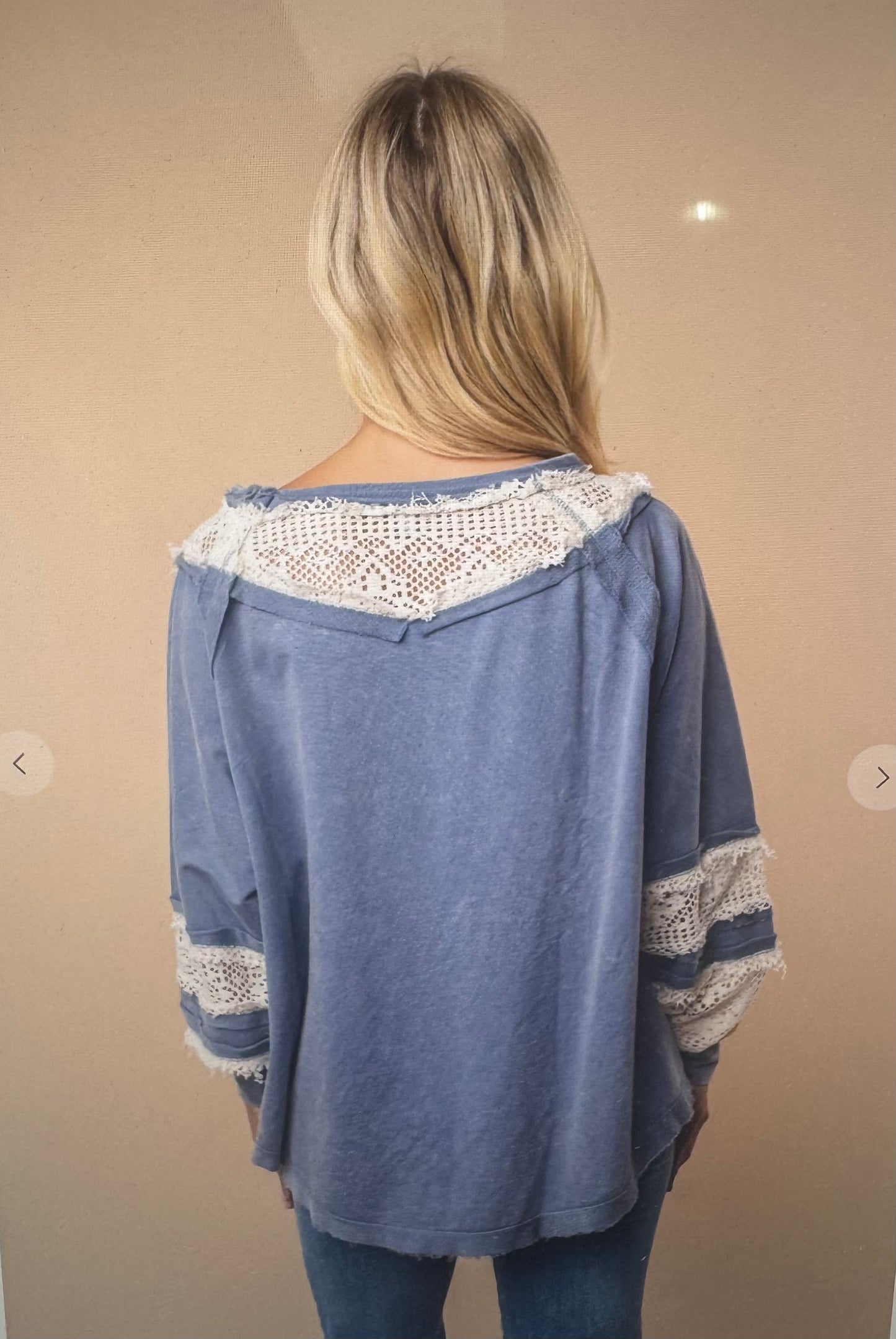 Bluebery Babe Top