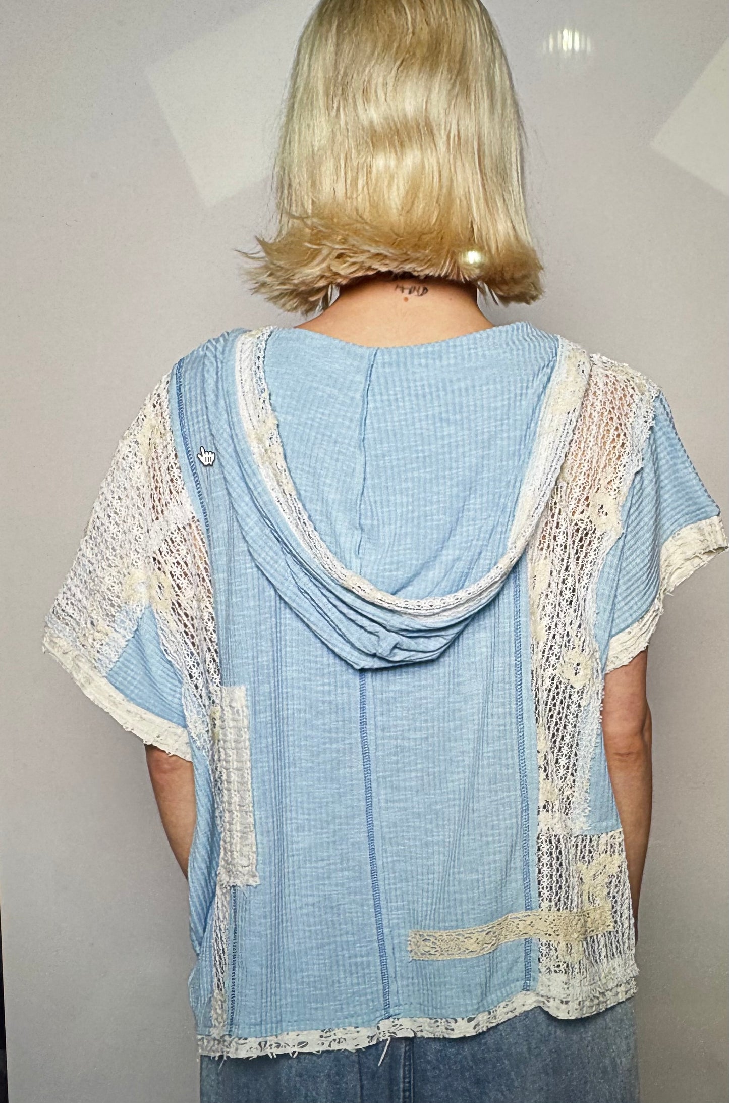 Powder Blue Flow POL Top