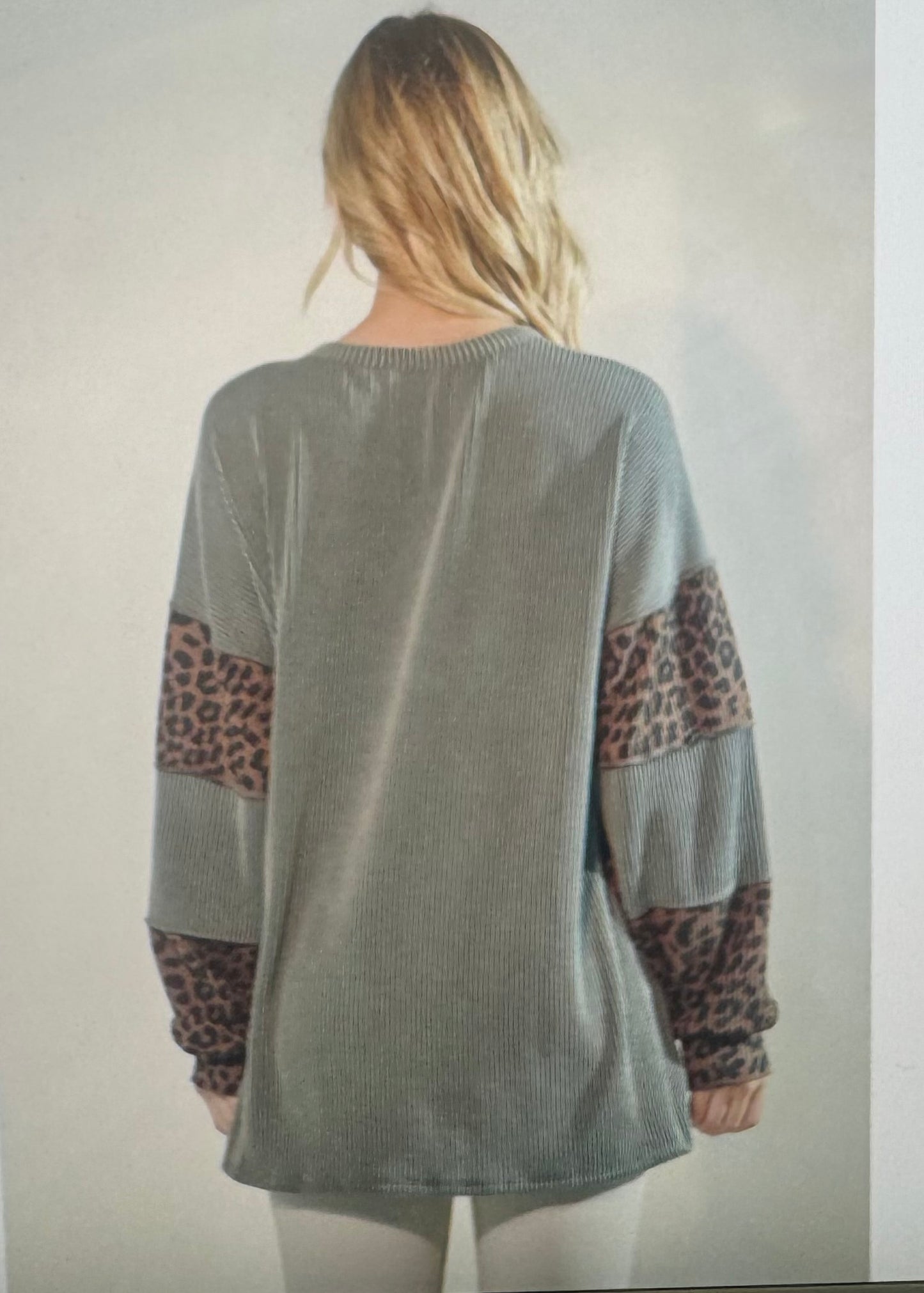Forrest Leopard Top