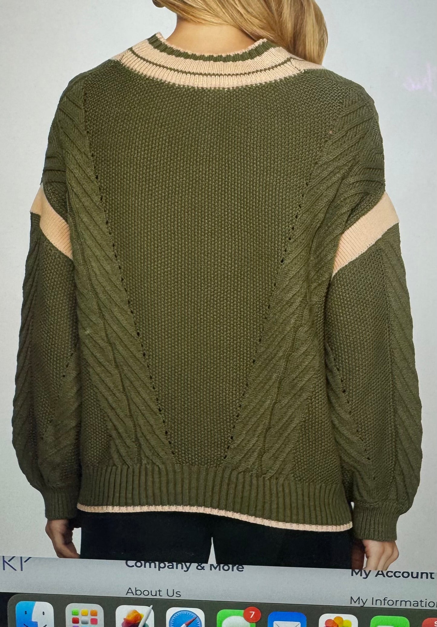 Green With Envy Sweater