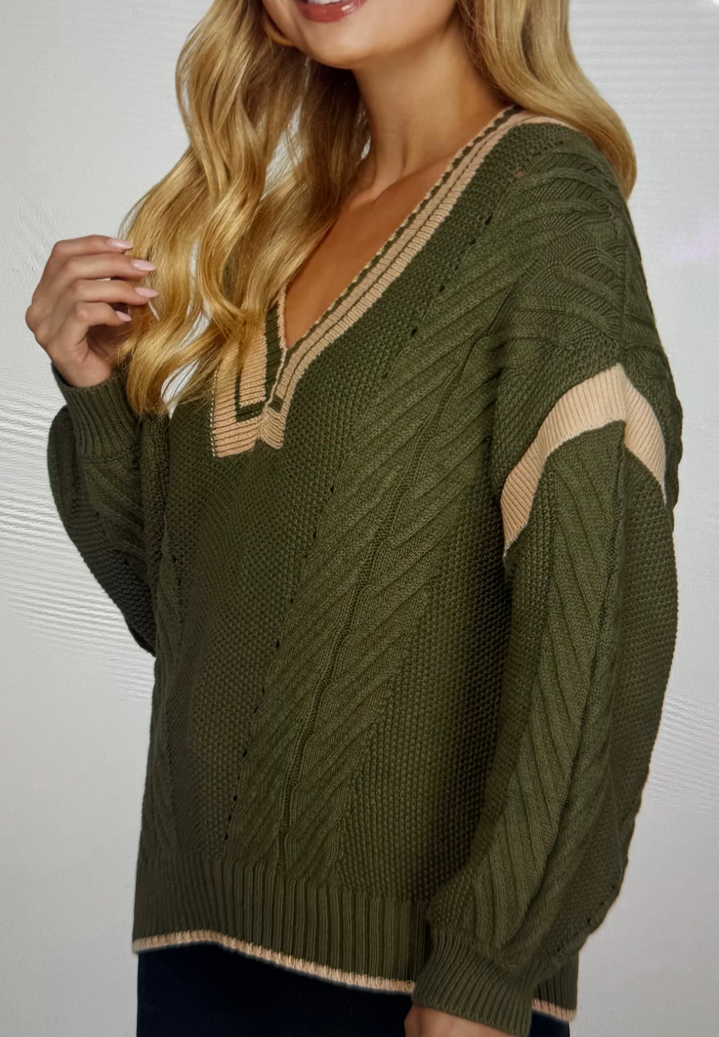 Green With Envy Sweater