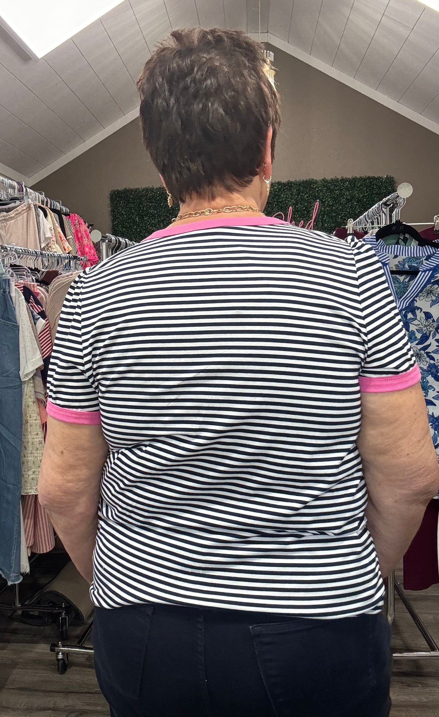 All About The Stripes Tee