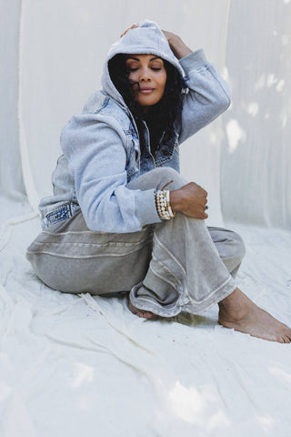 Fall Favorite: My Boyfriends Denim Jacket - Blue Light Wash