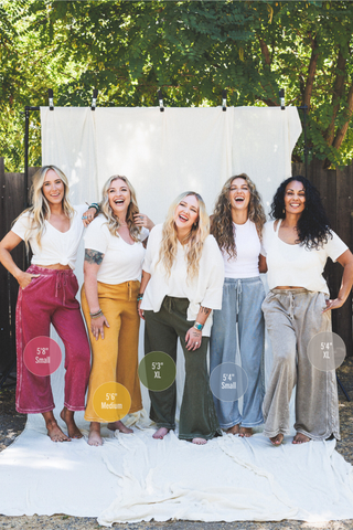 So Comfy Wide Leg Pant Cropped Length - Beige