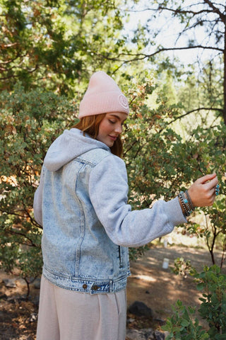 Fall Favorite: My Boyfriends Denim Jacket - Blue Light Wash