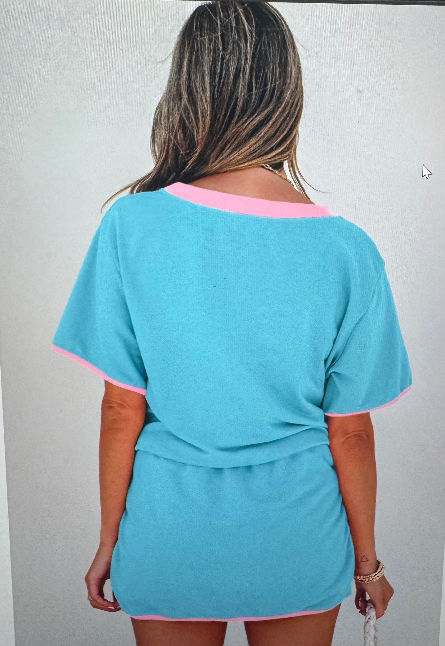 Baby Blue Short Set
