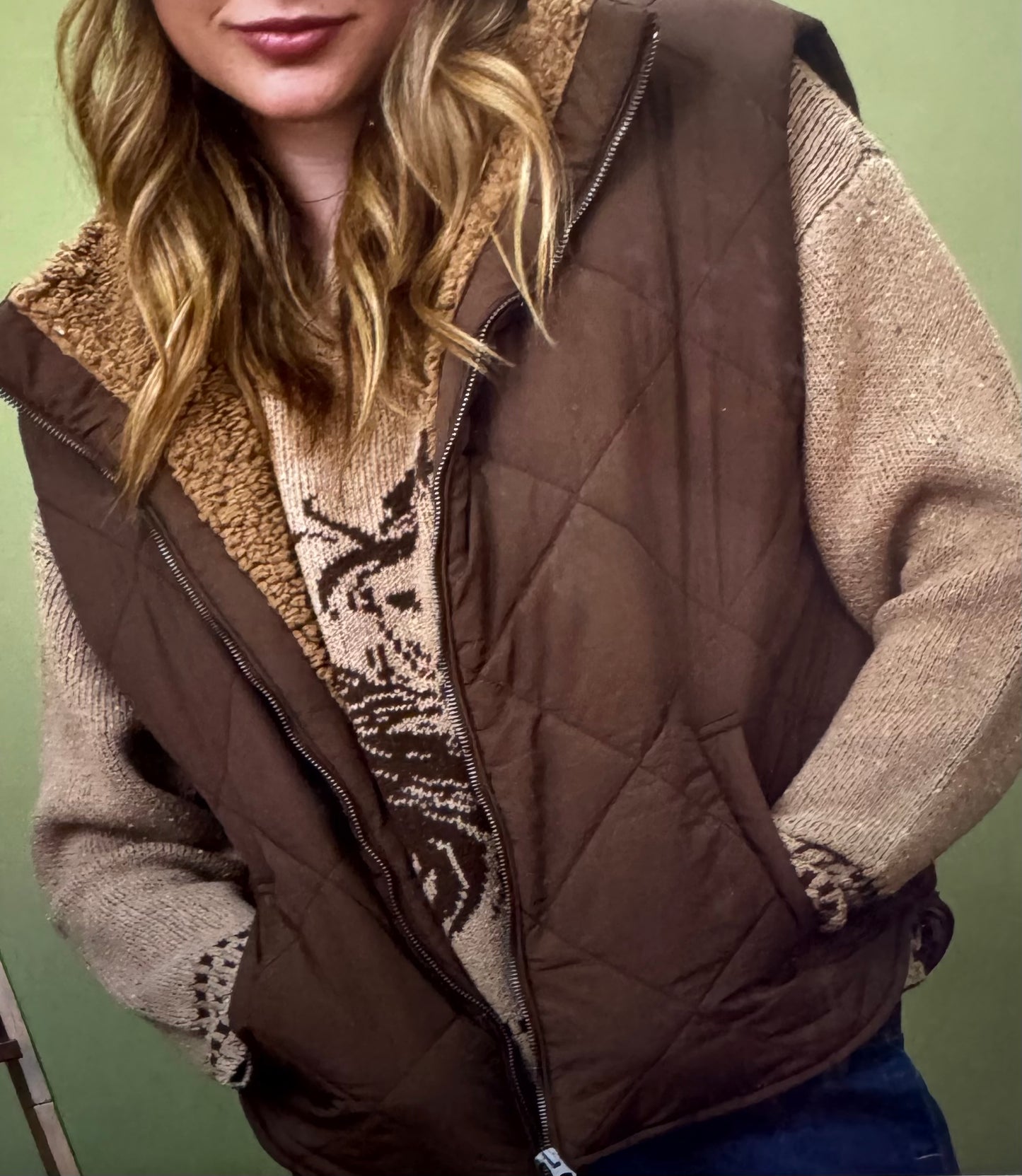Quilted And Cozy Vest