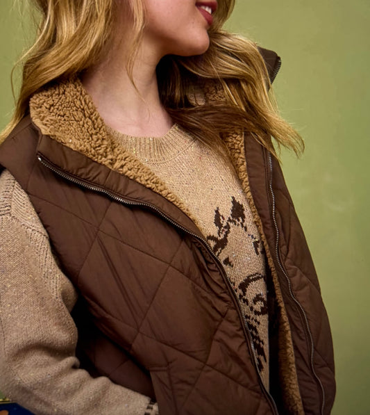 Quilted And Cozy Vest