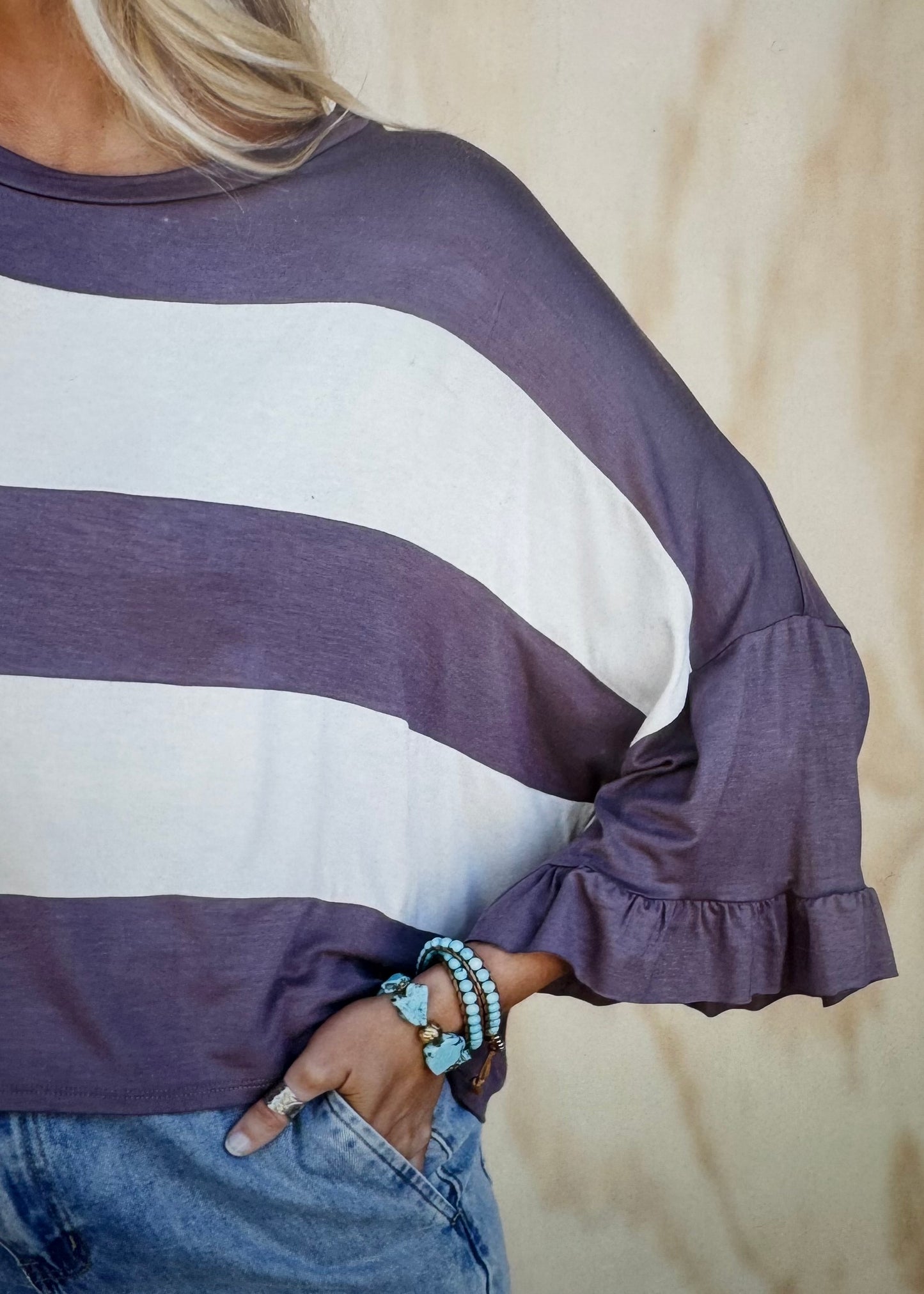 Plum Adorable Top