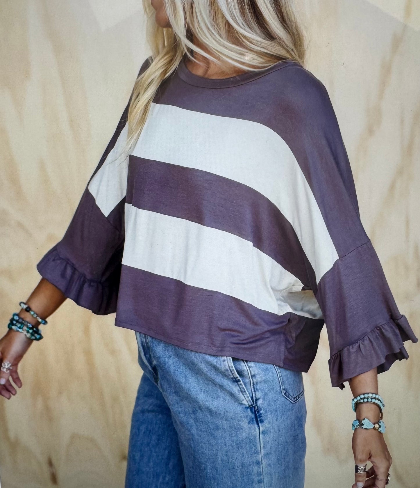 Plum Adorable Top