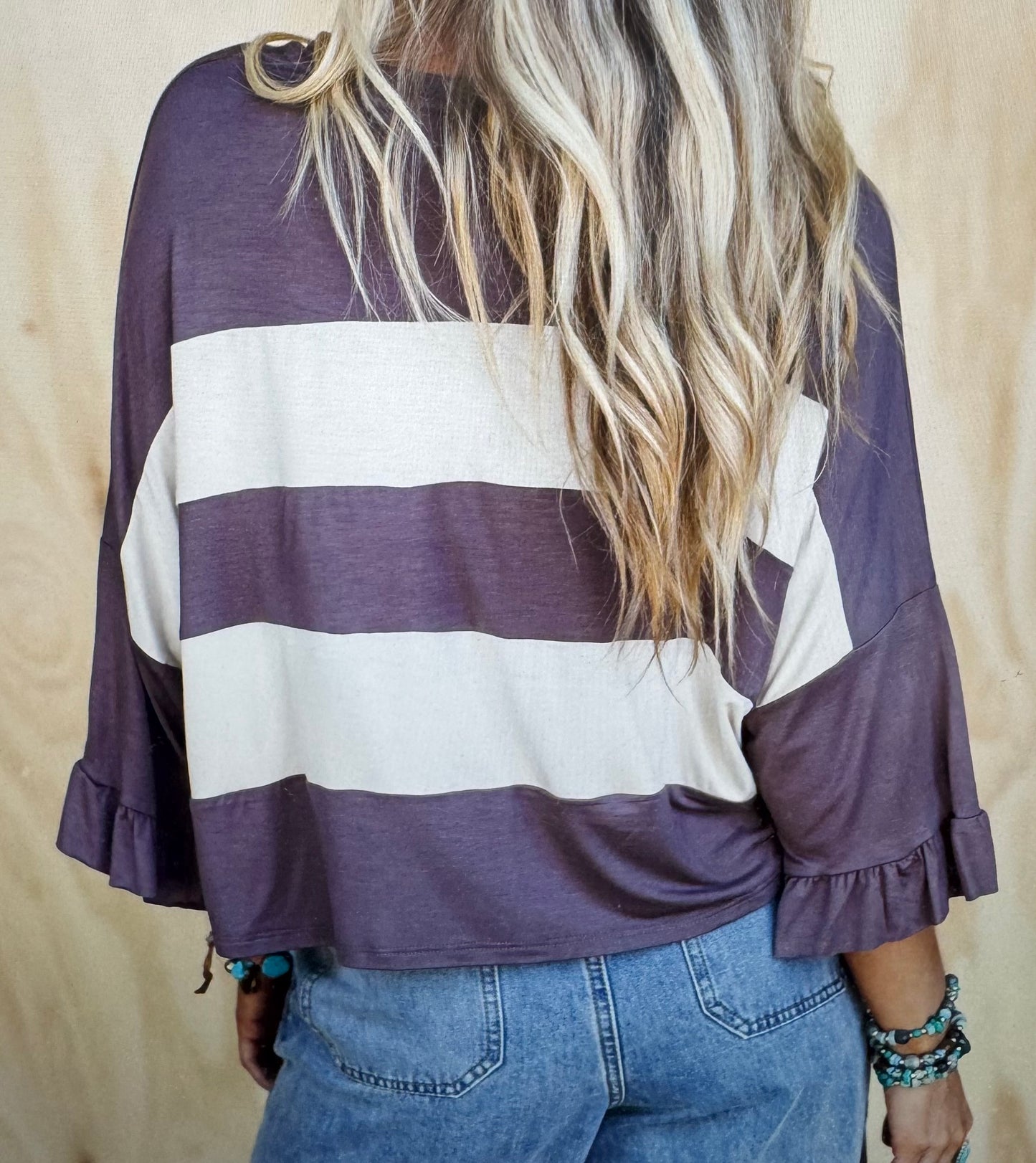 Plum Adorable Top
