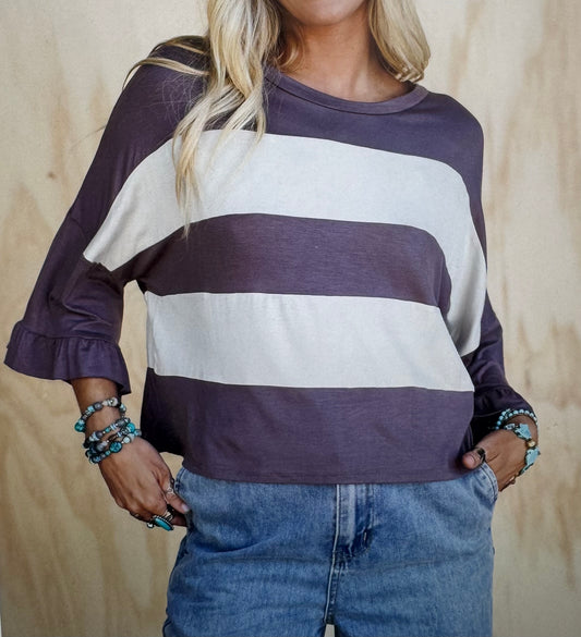 Plum Adorable Top