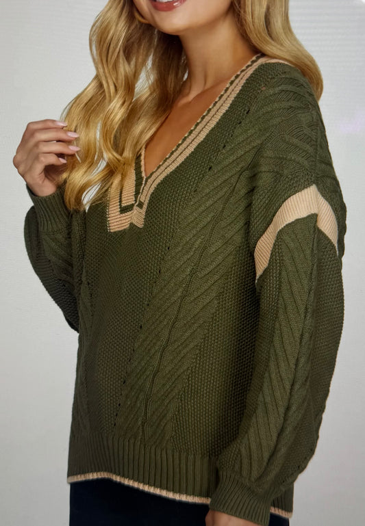 Green With Envy Sweater