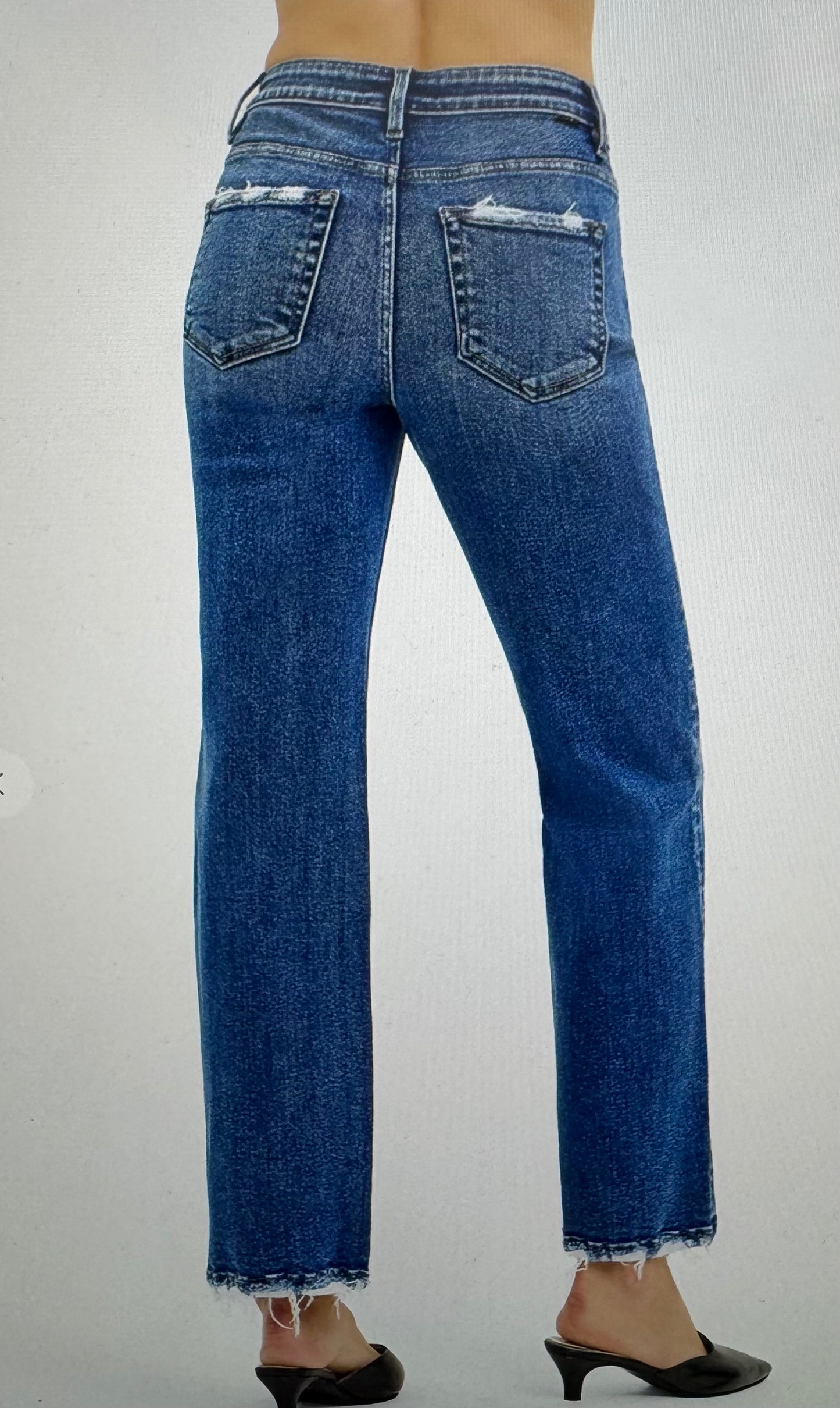 High Rise Risen Jeans