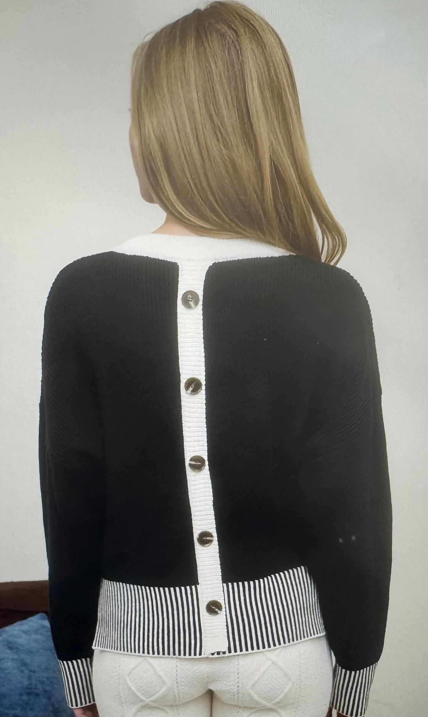 The Tuxedo Sweater