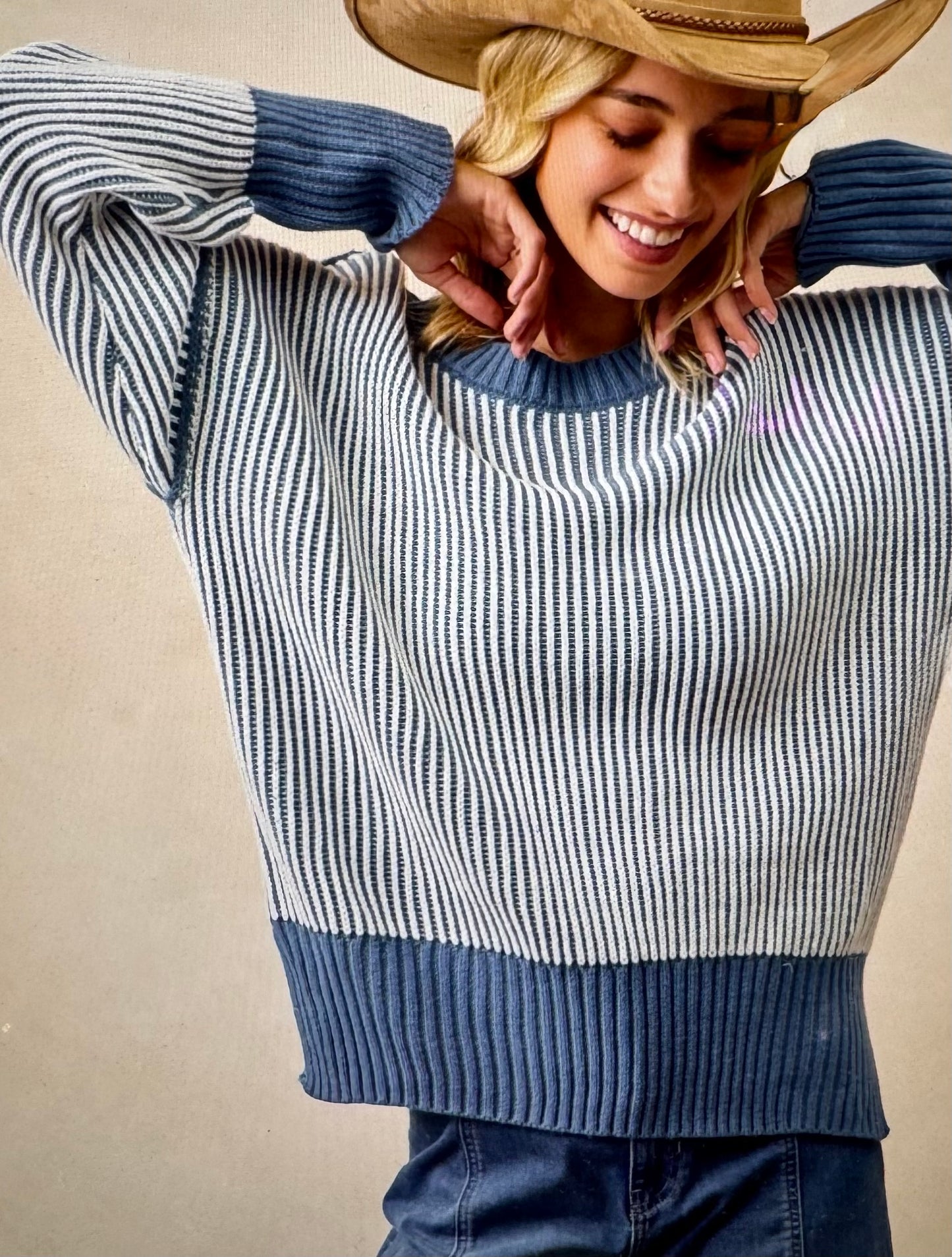 Skies Are Blue Sweater