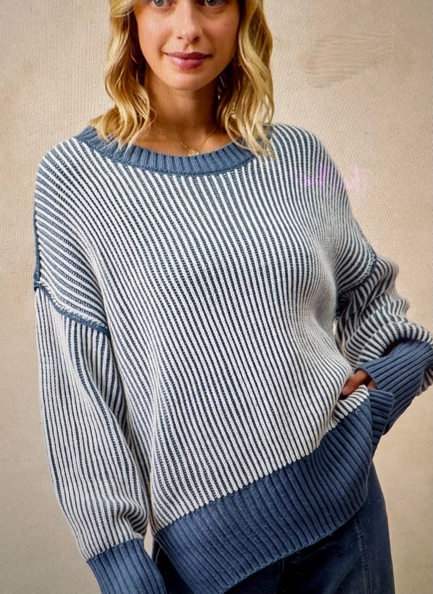 Skies Are Blue Sweater