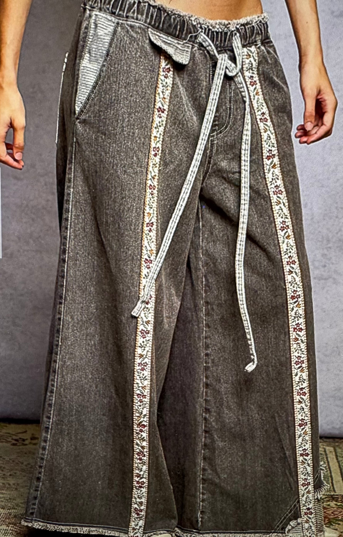 Gray Skies In Floral