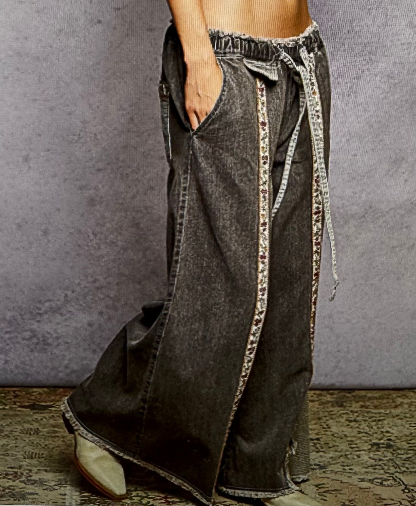 Gray Skies In Floral