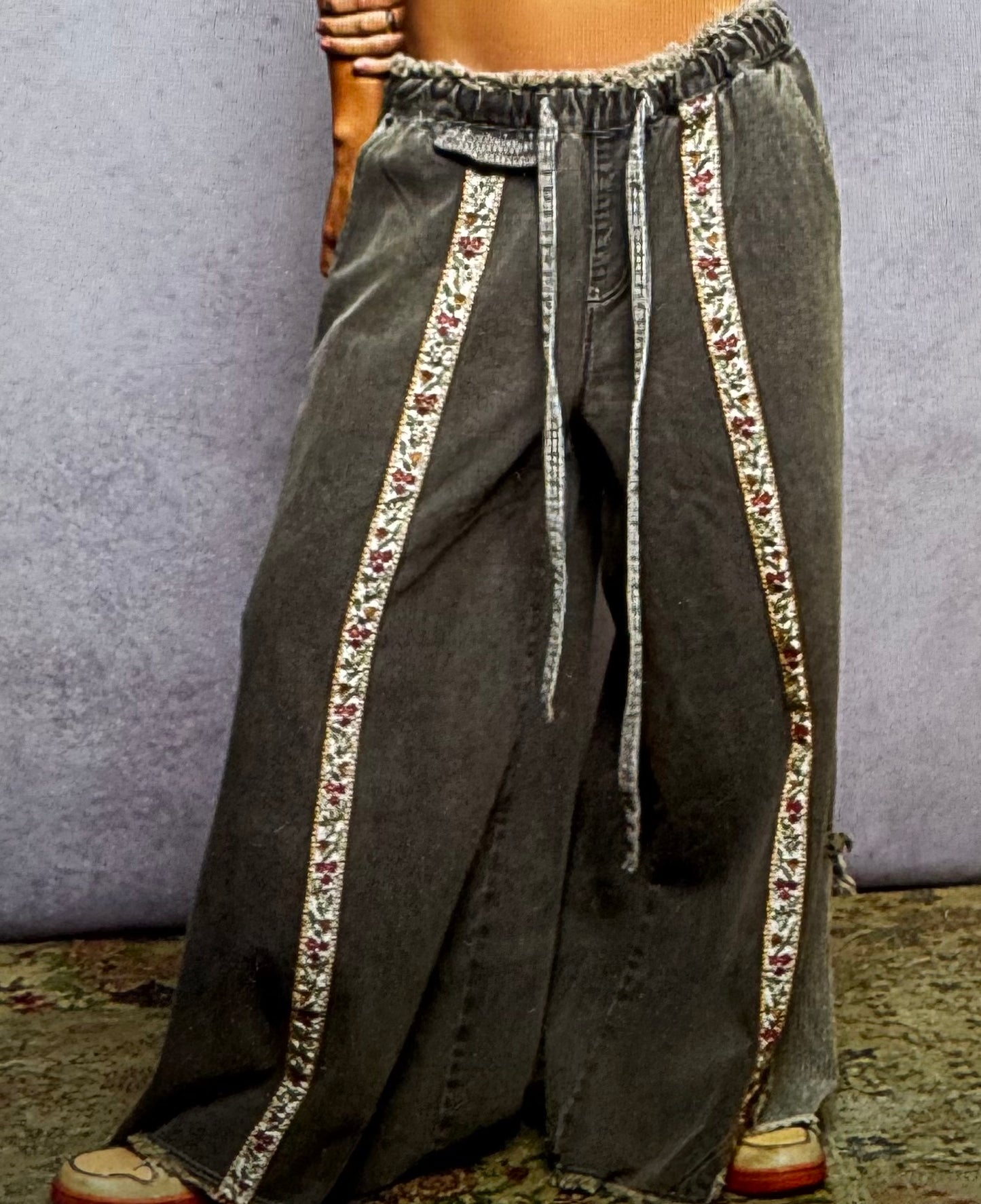 Gray Skies In Floral