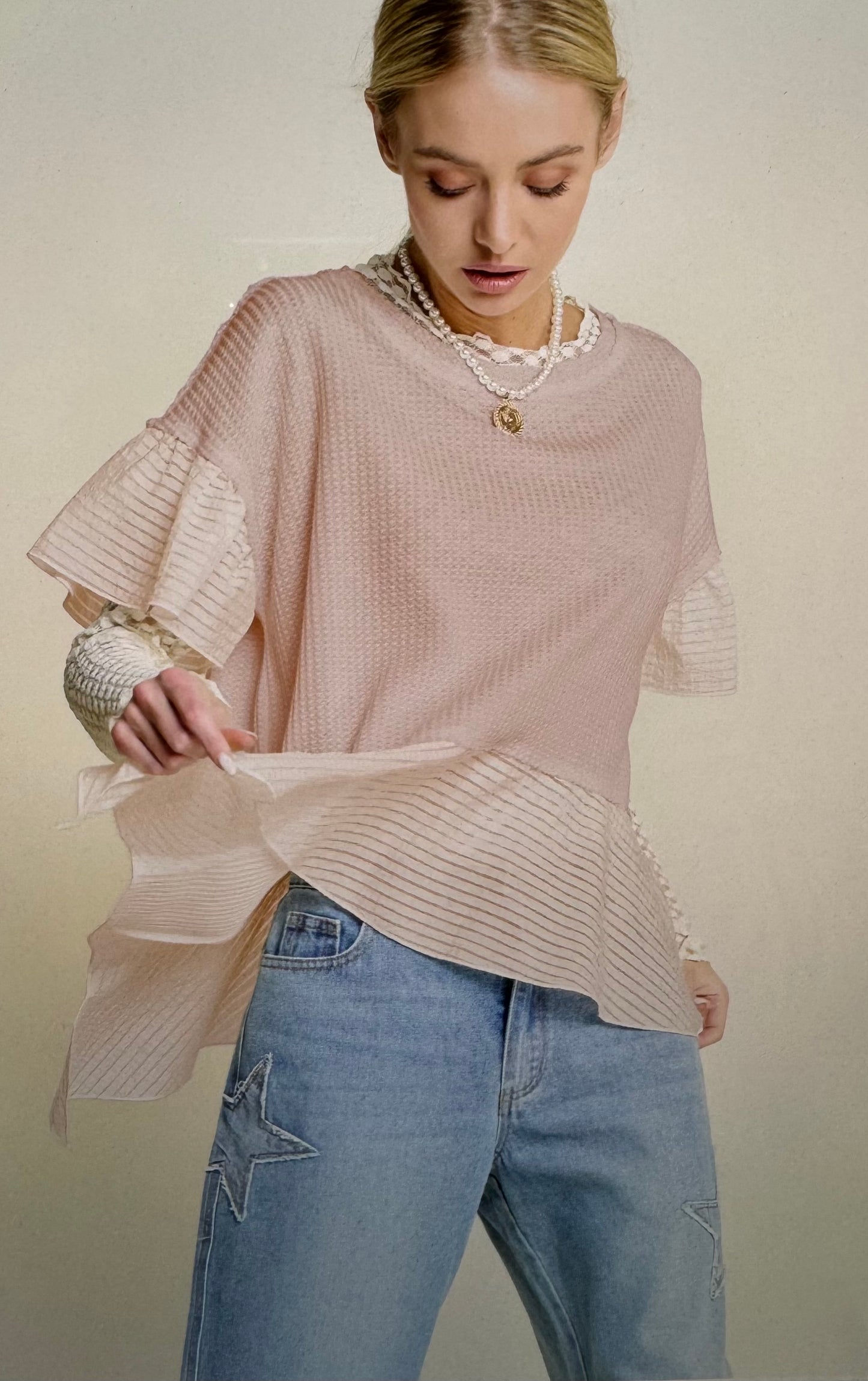 Barely Beige Top