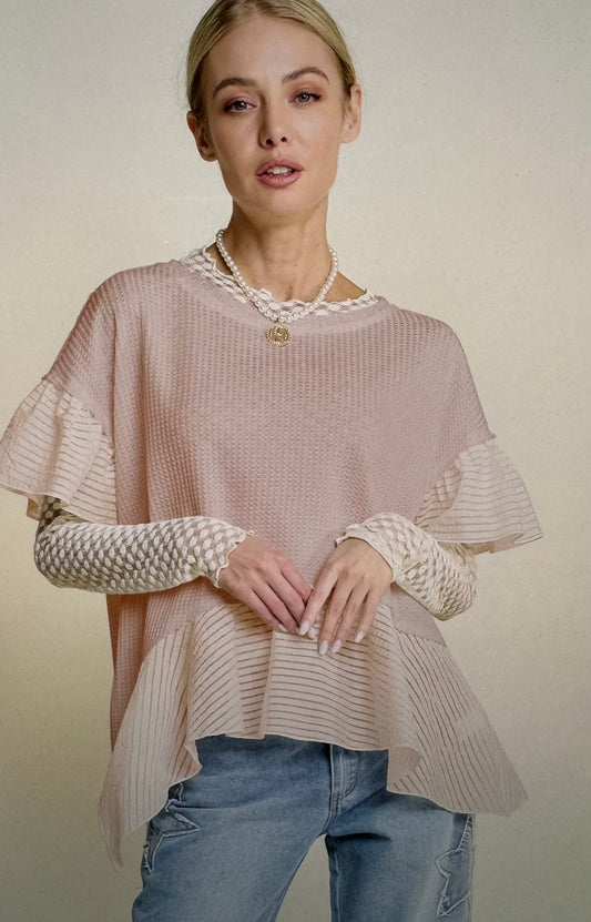 Barely Beige Top