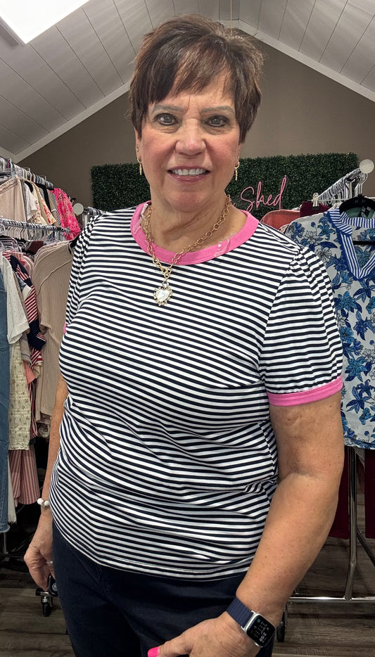 All About The Stripes Tee