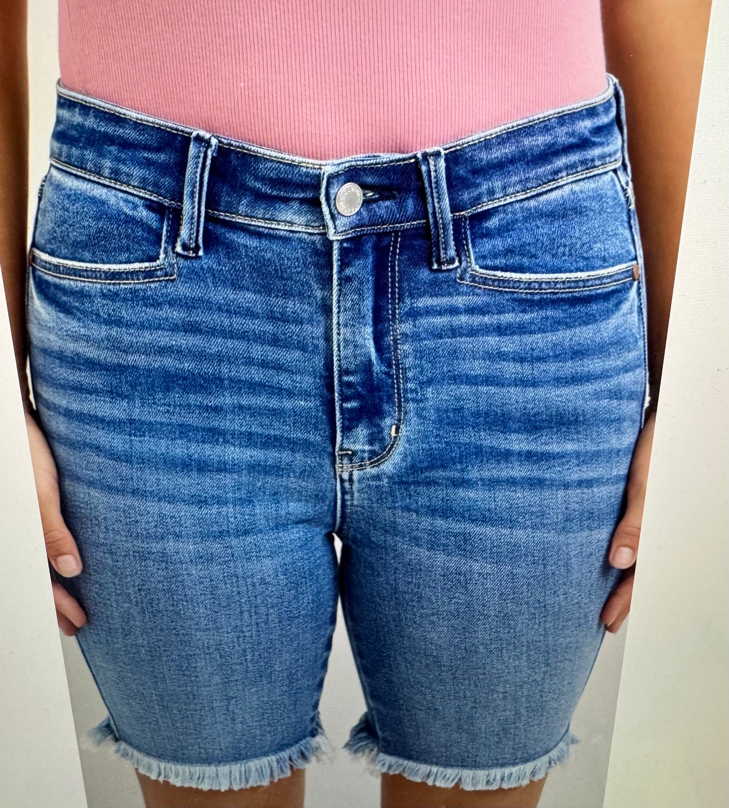 Judy Blue High Rise Bermuda Shorts