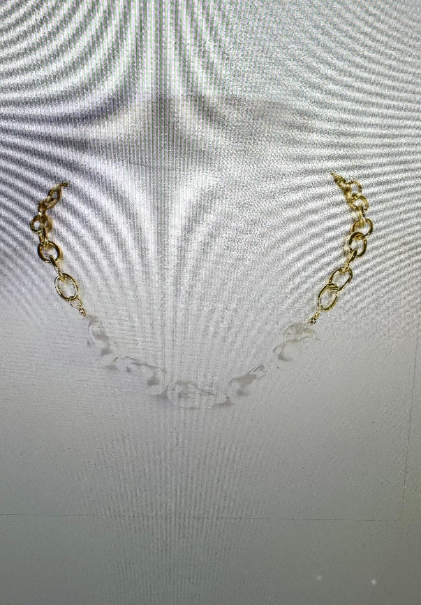 Darya Baroque Pearl Link Necklace