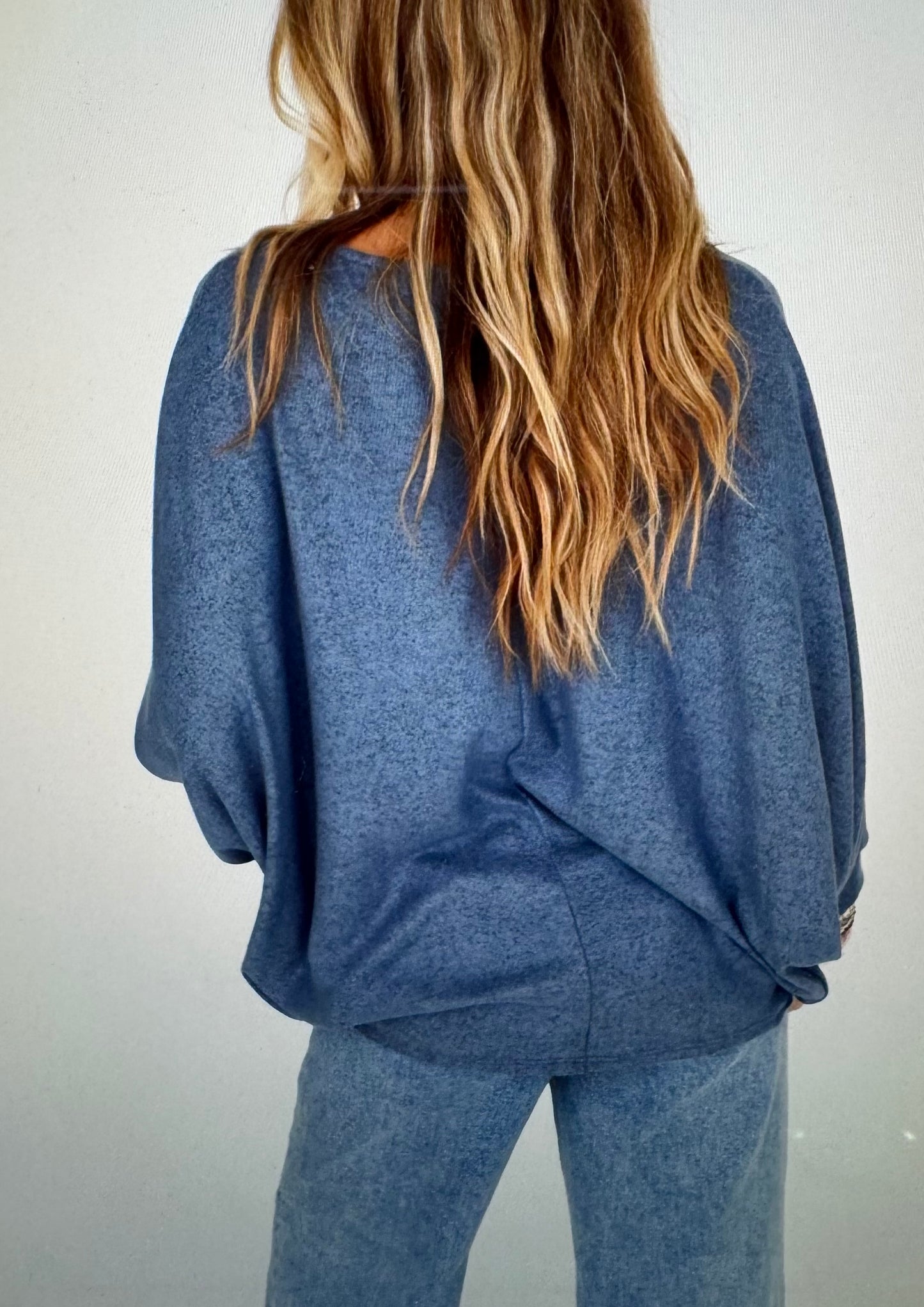 Fly With Me Batwing Sleeve Knit Sweater