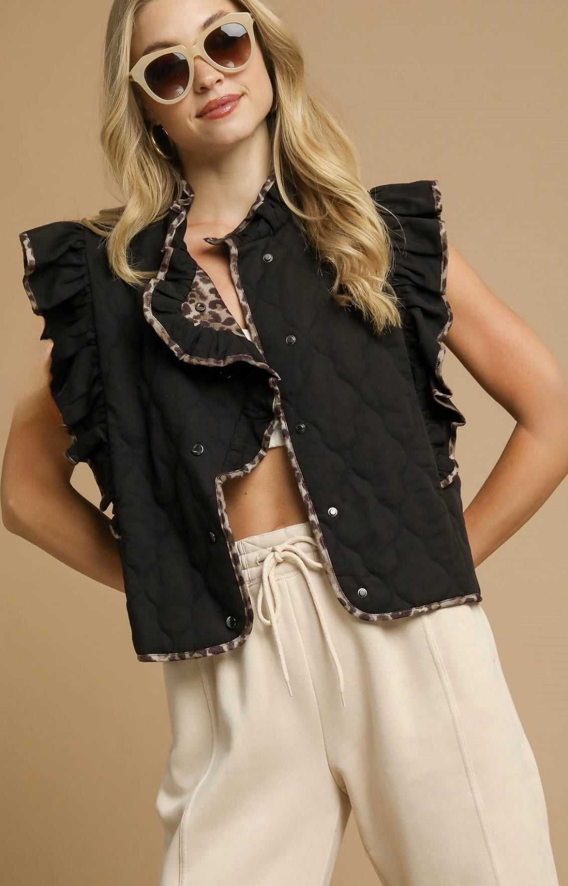 Fierce And Frilly Vest