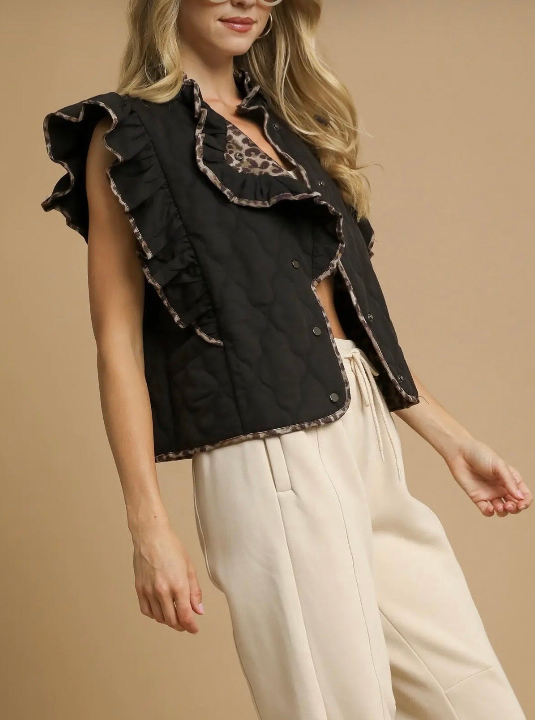 Fierce And Frilly Vest