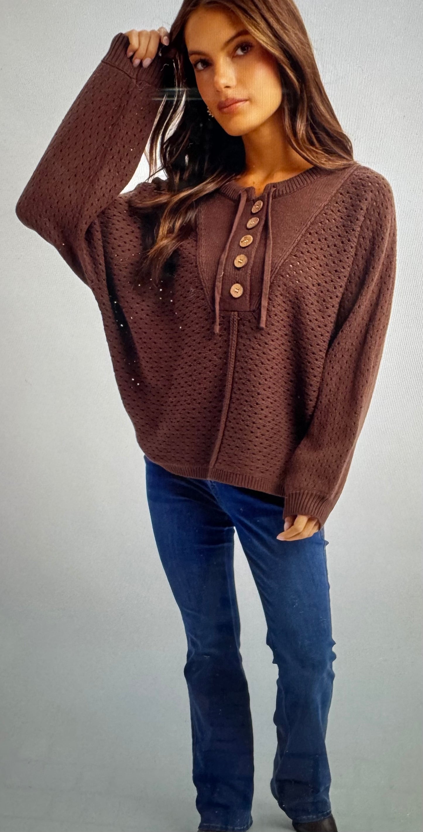 Chocolate Kiss Sweater
