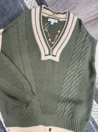 Green With Envy Sweater